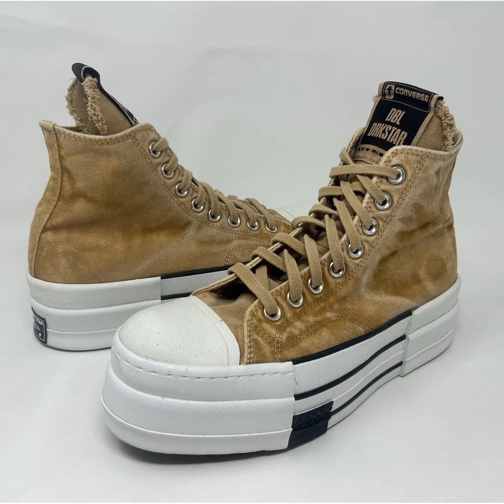 Converse Rick Owens x DRKSHDW DBL DRKSTAR Chuck 70 Mens Size 7.5/ Women's 9.5